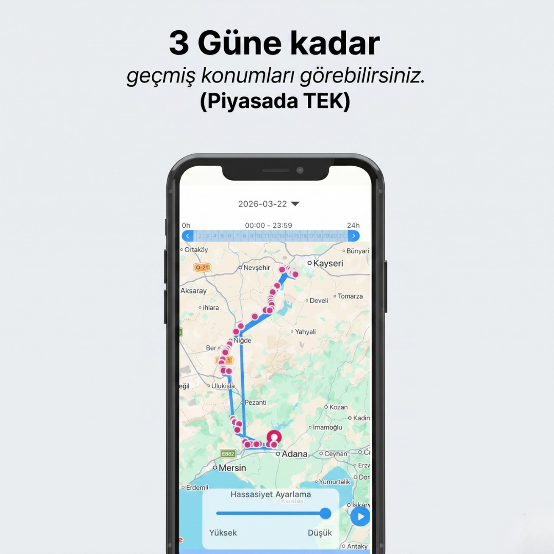 Taggo™ Pro Konum Geçmişli Takip Cihazı
